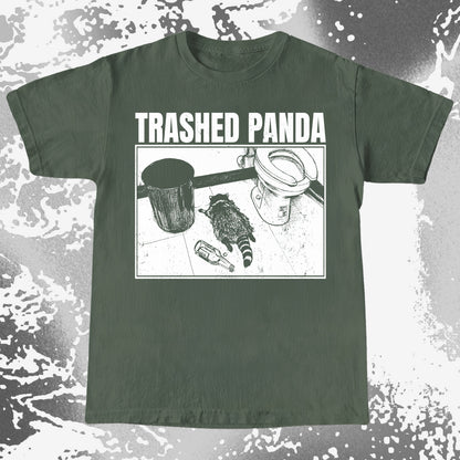 Trashed Panda Funny Drunk Raccoon