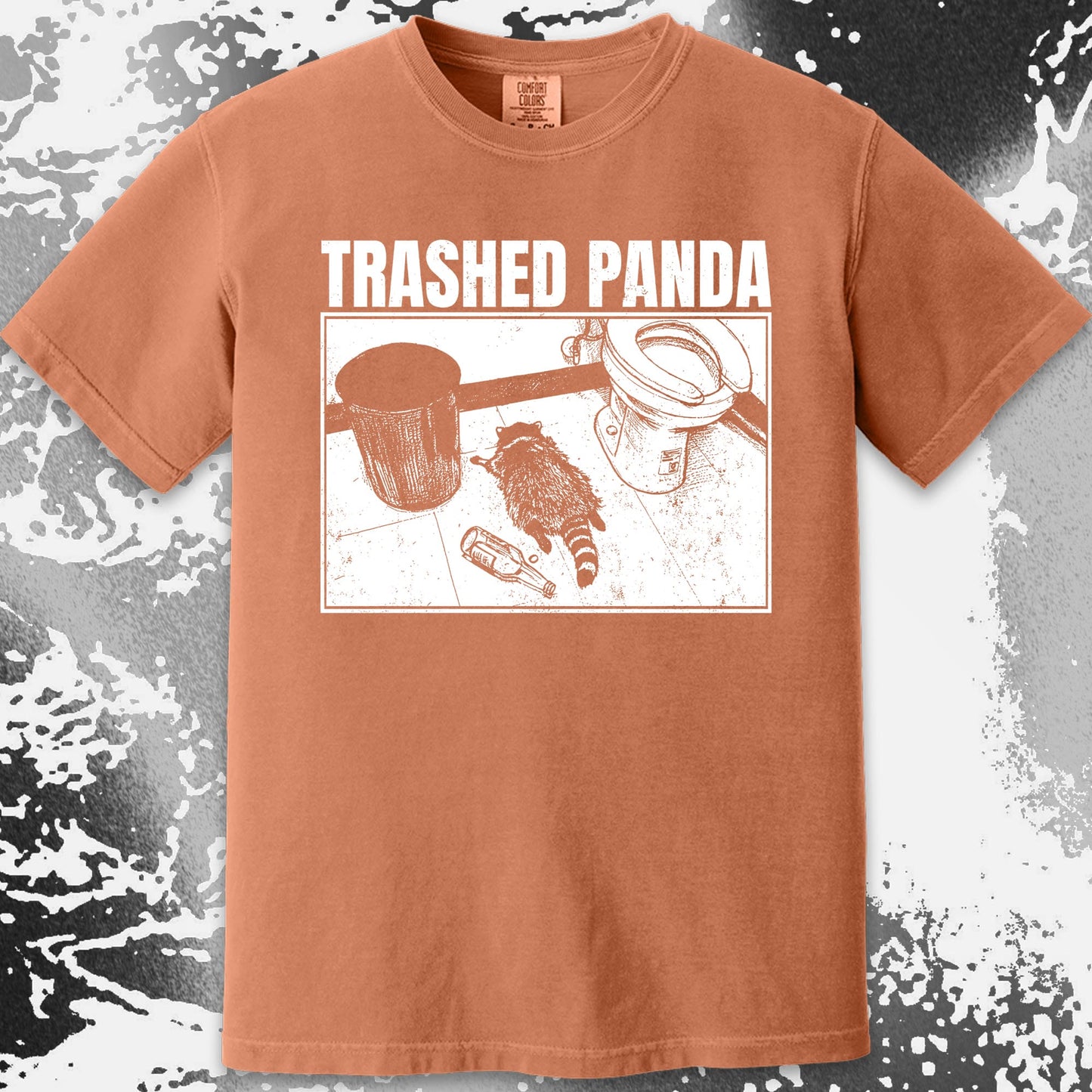 Trashed Panda Funny Drunk Raccoon