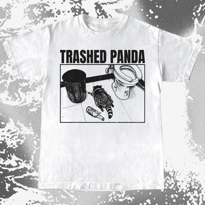Trashed Panda Funny Drunk Raccoon